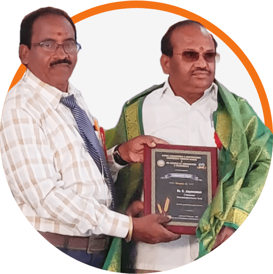Dr. K. Jayaraman Professional Milestones